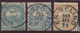 1900. Turul 25f And 30f Stamps - Oblitérés