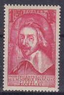 FRANCE RICHELIEU N° 305 NEUF ** GOMME SANS CHARNIERE - TRES FRAIS - COTE 95 € - Unused Stamps