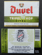 Bier Etiket (5t9), étiquette De Bière, Beer Label, Duvel Tripel Hop Citra Brouwerij Moortgat - Bier