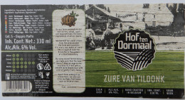 Bier Etiket (5u5), étiquette De Bière, Beer Label, Zure Van Tildonk Brouwerij Hof Ten Dormaal - Bière