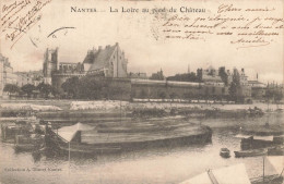 Nantes * La Loire Au Pied Du Château * Péniche Batellerie - Nantes