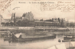 Nantes * La Loire Au Pied Du Château * Péniche - Nantes