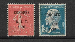 France Nos 264/265 Neufs , ** , Sans Charniere , Ttb . - Unused Stamps