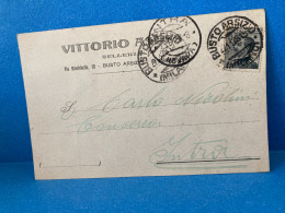 CARTOLINA D'EPOCA VITTORIO ASPES SELLERIA BUSTO ARSIZIO VS INTRA 1928. - Unclassified