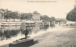 Nantes * Le Quai De Versailles Et Pont De Verdun * Bateaux Lavoir - Nantes