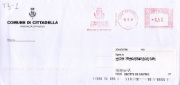 Stemma Comune Di Cittadella (Provincia Di Padova ) Su Busta Tipo 3 Anno 2010 - Enveloppes