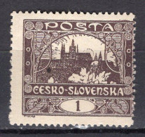 L2904 - TCHECOSLOVAQUIE Yv N°27 * - Unused Stamps