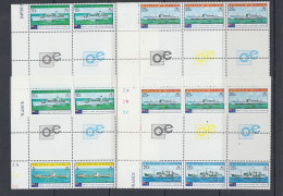 Tristan Da Cunha 1978 Royal Fleet Auxiliary Vessels 4v 2x Gutter ** Mnh (TDC179) - Tristan Da Cunha