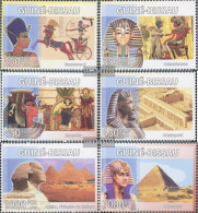 Guinea-Bissau 3944-3949 (complete. Issue) Unmounted Mint / Never Hinged 2008 Civilization Ägyptens - Guinea-Bissau