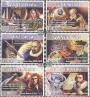 Guinea-Bissau 3930-3935 (complete. Issue) Unmounted Mint / Never Hinged 2008 Deskriptoren The Astronomy - Guinea-Bissau
