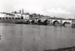Photo   Combier Glacée -- Macon Inondations 1955  La Saône - Bâteau " Le Parisien " - Europa