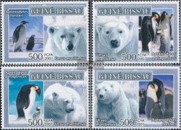 Guinea-Bissau 3562-3565 (complete. Issue) Unmounted Mint / Never Hinged 2007 Polarjahr, Penguins, Eisbären - Guinea-Bissau