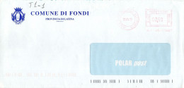 Stemma Comune Di Fondi (Provincia Di Latina) Su Busta Tipo 1 Anno 2010 - Briefe U. Dokumente