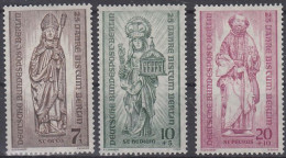 Deutschland Mi 132-34   25 Jahre Bistum Berlin - Wiederaufbau Zerstörter Kirchen - Unused Stamps