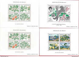 1990-91 MONACO, BF 48 - 49 - 52 (x2)  MNH/** - Autres & Non Classés