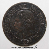 GADOURY 103 - 2 CENTIMES 1854 W - Lille - TYPE NAPOLEON III - KM 776 - TB/TTB - 2 Centimes