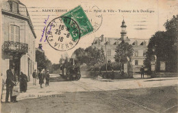 TOP - 87 - HAUTE VIENNE - SAINT-YRIEIX - Hôtel De Ville - Tramway De La Dordogne - FR87-104A - Saint Yrieix La Perche