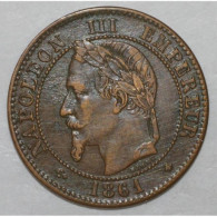 GADOURY 104 - 2 CENTIMES 1861 A Paris TYPE NAPOLEON III - TTB - KM 796 - 2 Centimes