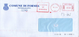 Stemma Comune Di Formia (Provincia Di Latina) Su Busta Tipo 3 Anno 2011 - Briefe U. Dokumente
