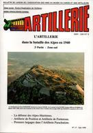 ARTILLERIE MONTAGNE BATAILLE DES ALPES 1940 ZONE SUD ARTILLEUR RAM RAP MENTON MONT BARBONNET - 1939-45