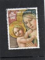 2021 San Marino - Natale - Madonna Col Bambino - Usados