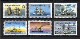 PITCAIRN Ca.1988: Lot De Neufs** "BATEAUX" - Pitcairneilanden