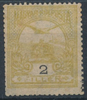 1906. Turul 2f Stamp - Misprint - Usado