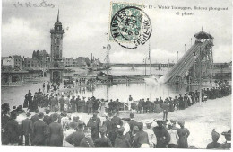 44 NANTES - Water Toboggan, Bateau Plongeant - 2° Phase - Circulé 1904 - N° 12 - - Nantes