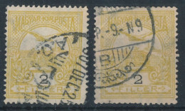 1906. Turul 2f Stamps - Used Stamps