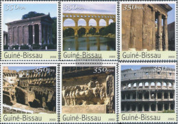 Guinea-Bissau 2182-2187 (complete. Issue) Unmounted Mint / Never Hinged 2003 Civilization Roms - Guinea-Bissau