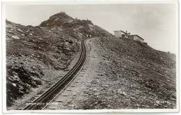 CPA SNOWDON SUMMIT - ( Chemin De Fer - Railway ) - Caernarvonshire