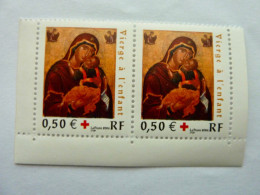 France  Paire Croix Rouge #3717 - Nuevos