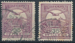 1906. Turul 35f Stamps - Used Stamps