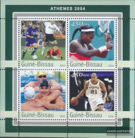 Guinea-Bissau 2064-2067 Sheetlet (complete. Issue) Unmounted Mint / Never Hinged 2003 Olympics Summer - Guinea-Bissau