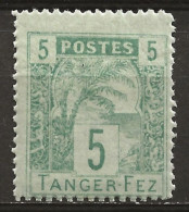 MAROC Colo: POSTES LOCALES, *, N° YT 121, Ch., B/TB - Poste Locali