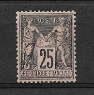 France  No 97 , Type 2 , Neuf , ** , Sans Charniere , Superbe . - 1876-1898 Sage (Type II)
