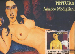 Guinea-Bissau Miniature Sheet 508 (complete. Issue) Unmounted Mint / Never Hinged 2005 Paintings Of Modigliani - Guinée-Bissau