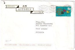 1975-ANNO Della DONNA Lire 70 Isolato Stampe Per La Svizzera - 1971-80: Storia Postale