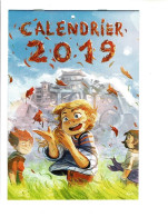 2 Calendriers De SPIROU 2019 & 2021 - Thème Héros De Bandes Dessinées Dessinateurs (Dupuis 2018) 16 Pages  1083 - Autres & Non Classés