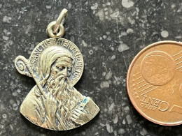 24WIL - Médaille Religieuse Saint Benoit Sancta Benedictus - Sonstige & Ohne Zuordnung