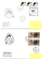 PO - 74 - 4 Enveloppe  Crozet - Cachets Illustrés - Storia Postale