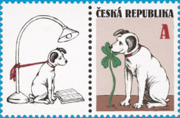 796 Czech Republic Good Luck Charm 2014 Dog - Hunde