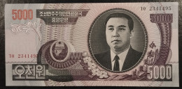 North Korea Nordkorea - 2006 - 5000 Won - P46 (7 Digits) - UNC - Korea (Nord-)