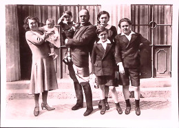 1940circa-Il Duce E La Famiglia Cartolina Fotografica Nuova - Autres & Non Classés