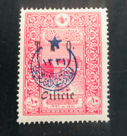 CILICIE - 1919 - TIMBRE DE DINDE DE CILICIE MICHEL #CI51 TEO SURIMPRESSION À L'ENCRE AU DOS - Unused Stamps