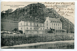 CPA Ecrite En 1922 * SAINT EFFLAM ( Plestin-les-Grèves ) L'Hôtel Du Grand Rocher * M. Delorme Photo - Plestin-les-Greves