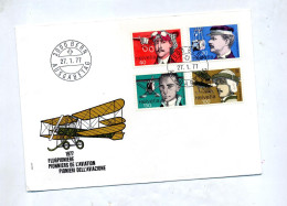 Lettre Fdc 1977 Aviateur - FDC