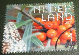 Nederland - NVPH - Xxxx - 2021 - Gebruikt - Beleef De Natuur - Duindoorn - Used Stamps