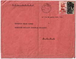 1937-Eritrea L.2+L.10 Soggetti Africani Su Busta Via Aerea Da Quoram Etiopia Del - Erythrée