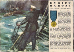 1941-della Serie Le Medaglie D'oro Di Questa Guerra Dedicata A Enrico Baroni - Patriottiche
